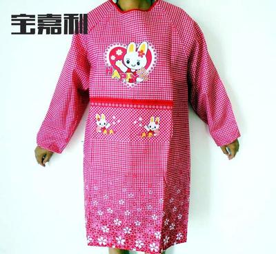 【廠家現(xiàn)貨 廚房家居成人罩衣 桃皮絨反穿成人罩衣 來圖來樣定做】價(jià)格_廠家_圖片