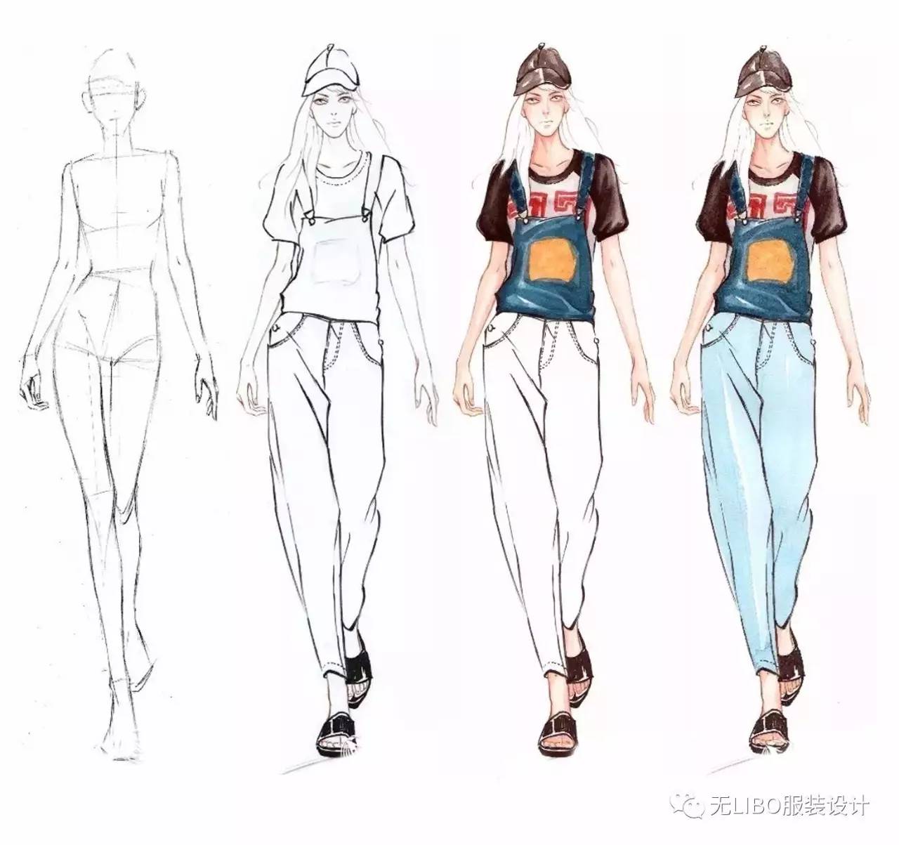 服裝設計師入門 手稿繪制核心指南，告別“瞎畫”時代